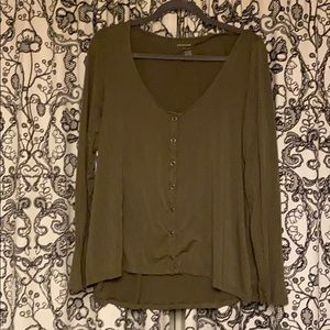 American Eagle Button Down Top